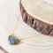 Labradorite Triangle Necklace
