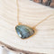 Labradorite Triangle Necklace
