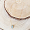 Aqua Blue Druzy Necklace