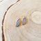 Druzy Feather Earrings