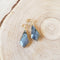 Labradorite Diamonds Earrings