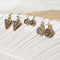 Triangle Concrete Earrings