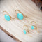 Mini Color Splash Dainty Earrings