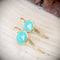 Mini Color Splash Dainty Earrings