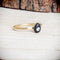 Dainty Minimalist Black Ring