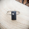 Dainty Minimalist Black Ring