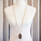 Jumbo Druzy Beaded Necklace