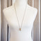 Bronze Crystal Necklace
