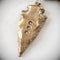 Bronze Arrowhead Necklace