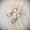 Dainty Bronze Droplet Earrings