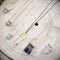 Long Amethyst Slice Necklace