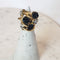 Geometric Clear Sparkle Ring