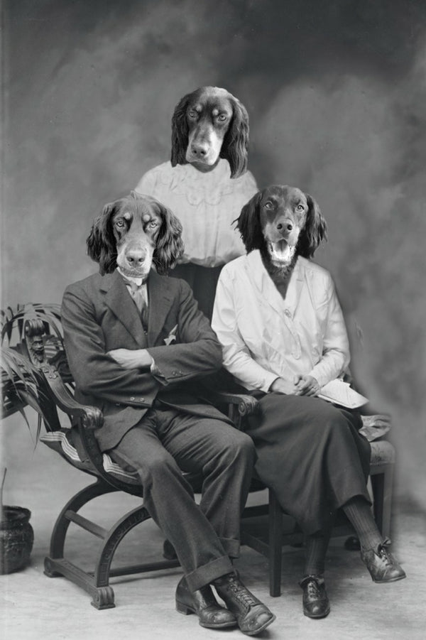 "It's A Family Affair" Group Pet Portrait