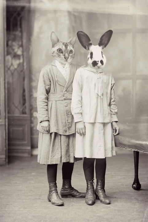 "The Twins" Pair Pet Portrait