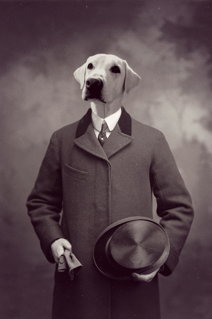 "Distinguished Gentleman" Pet Portrait
