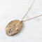 Bronze Oval Necklace