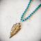 Bronze Arrowhead Necklace