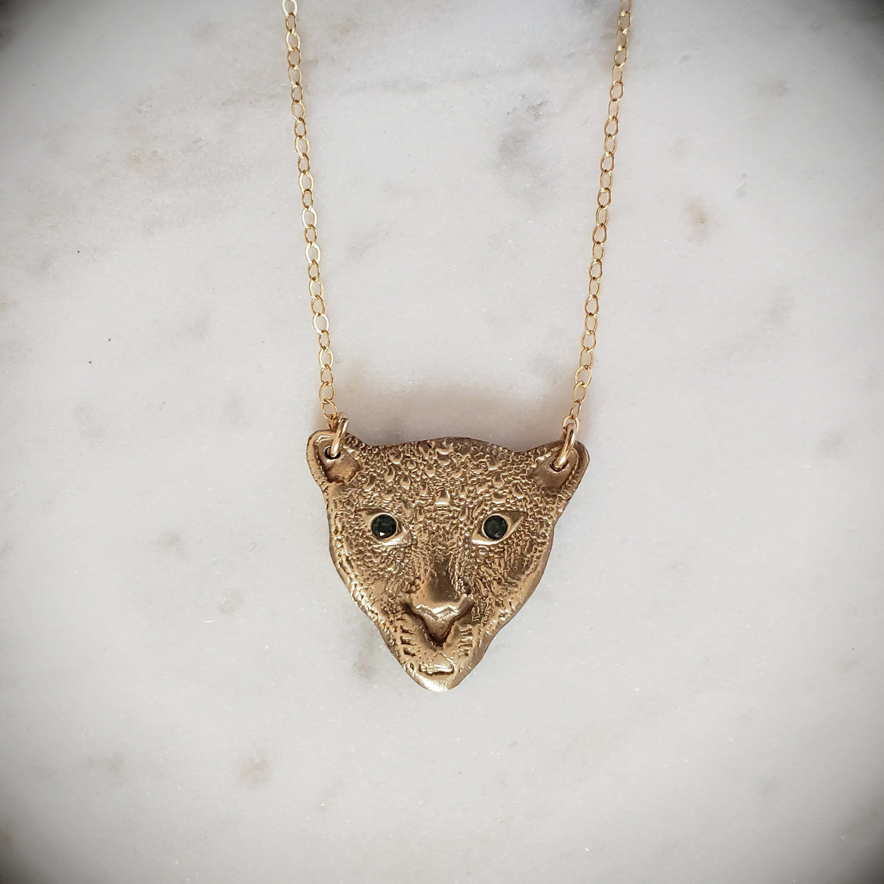 Jaguar Eyes Necklace